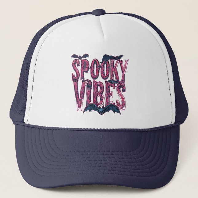 Boné Spooky Vibes (Frente)