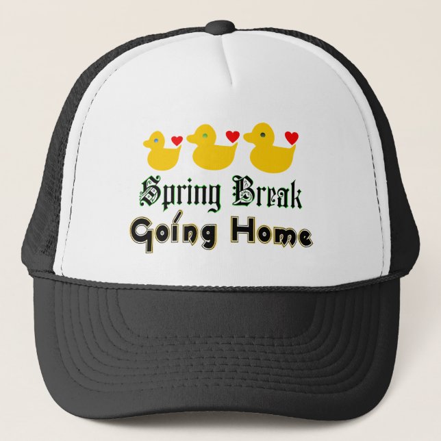 Boné ♫ ♥ Spring Break Home Cute Ducks Hat Willian (Frente)