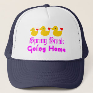 Boné ♫ ♥ Spring Break Home Cute Ducks Hat Willian