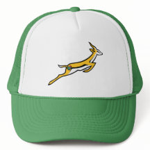 Springbok para o chapéu de caminhoneiro