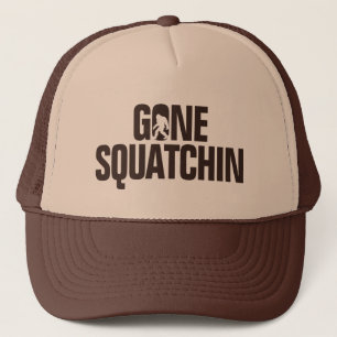 Boné Squatchin ido - Brown/silhueta tan