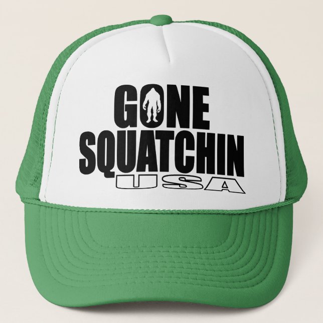 Boné Squatchin ido EUA - Bobo original (Frente)