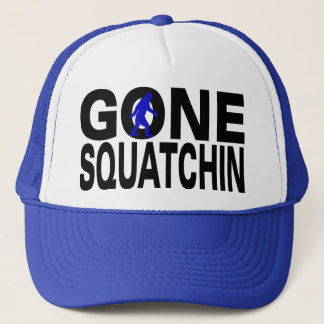 Boné Squatchin ido (logotipo azul)