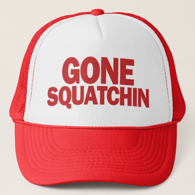 Boné Squatchin ido Red Hat (Frente)