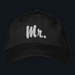 Boné Sr.<br><div class="desc">"Sr." Boné de baseball para a noiva. Veja meus outros designs para combinar com o Boné da "Sra." Baseball.</div>