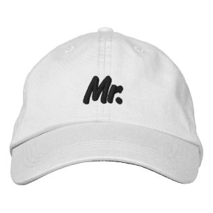 Boné Sr. Chic preto e branco
