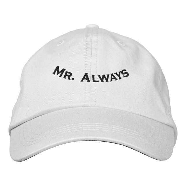 Boné Sr. Sempre Elegante Favo de Mel Romântico de Chapé (Frente)