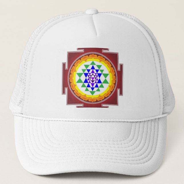 Boné Sri Yantra Chapéu! (Frente)