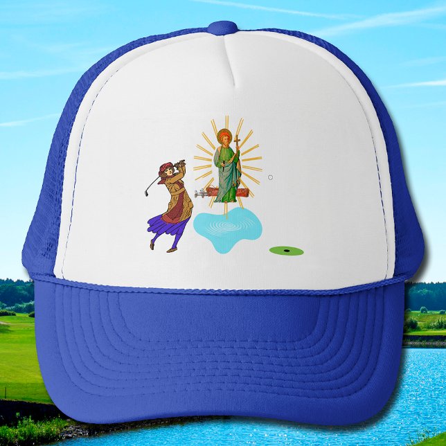 Boné St. Judas Tadeu & Intrépida Golfista (Criador carregado)