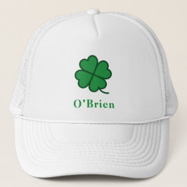 Boné St. Patrick's Day | Custom Name Clover Design