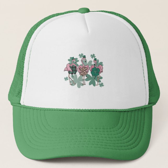Boné St Patricks Day Flamingo (Frente)