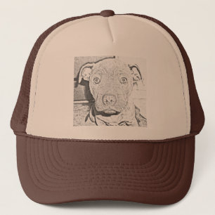 Boné Staffordshire Puppy Pencil Dral, Truckers Hat