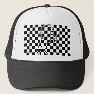 Boné Stallion Checkerboard Horse Party