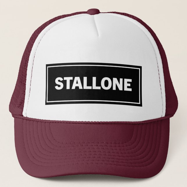 Boné Stallone Trucker Hat (Frente)