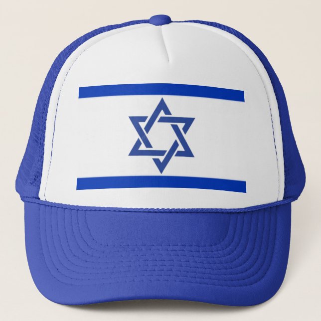Boné Star de David, Bandeira de Israel, Judaico De (Frente)
