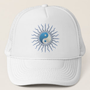 Boné Starburst azul Yin Yang