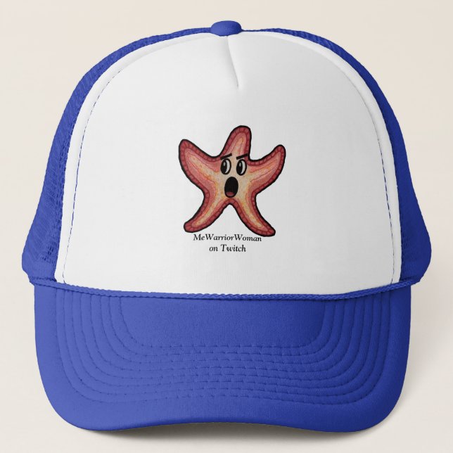 Boné Starfish chocado, MmeWarriorWoman no Twitch (Frente)