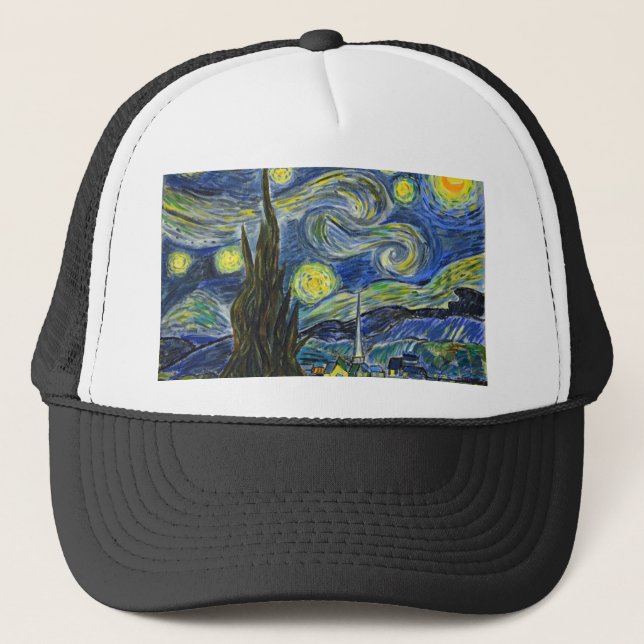 Boné Starry Night, Van Gogh (Frente)