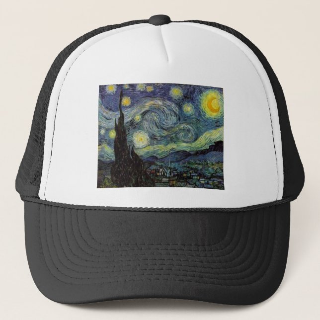 Boné Starry Night - van Gogh (Frente)