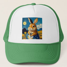 Boné Starry Primavera Bunny Trucker Hat