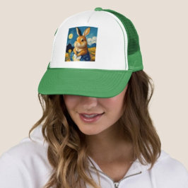 Boné Starry Primavera Bunny Trucker Hat