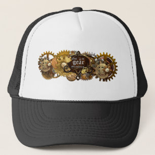 Boné Steampunk obtem-no no chapéu da engrenagem