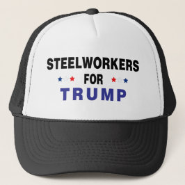 Boné Steelopers Para Trump