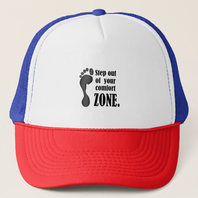 Boné step out of your comfort zone  (Frente)