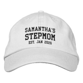 Boné Stepmom's Custom Embroidered Hat