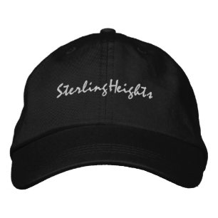 Boné Sterling Heights Michigan Bordera Baseball Hat
