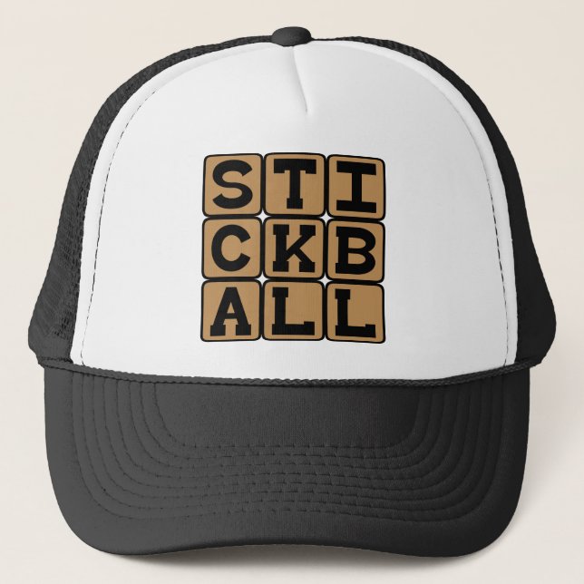 Boné Stickball, Beisebol de Rua (Frente)