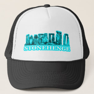 Boné Stonehenge Cyan transp O MUSEUM Zazzle Gifts