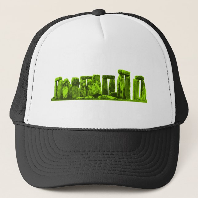 Boné Stonehenge Green O MUSEUM Zazzle Dons (Frente)