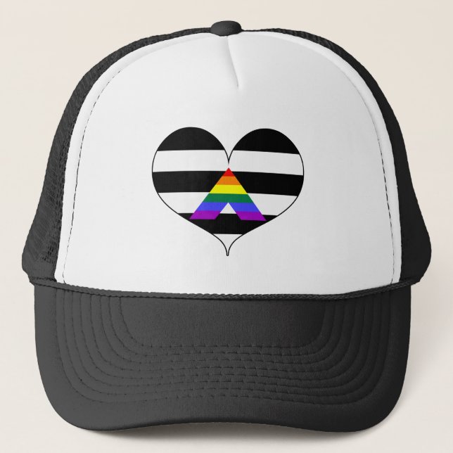Boné Straight Ally LGBTI Pride (Frente)