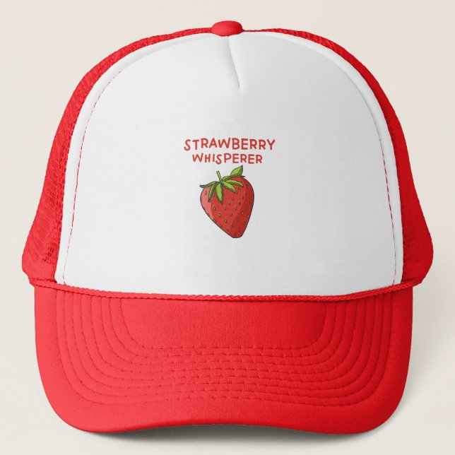 Boné Strawberry Whisperer (Frente)