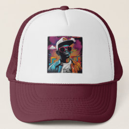 Boné Street graffiti art RAP and Hip Hop - Hip Hop Cap