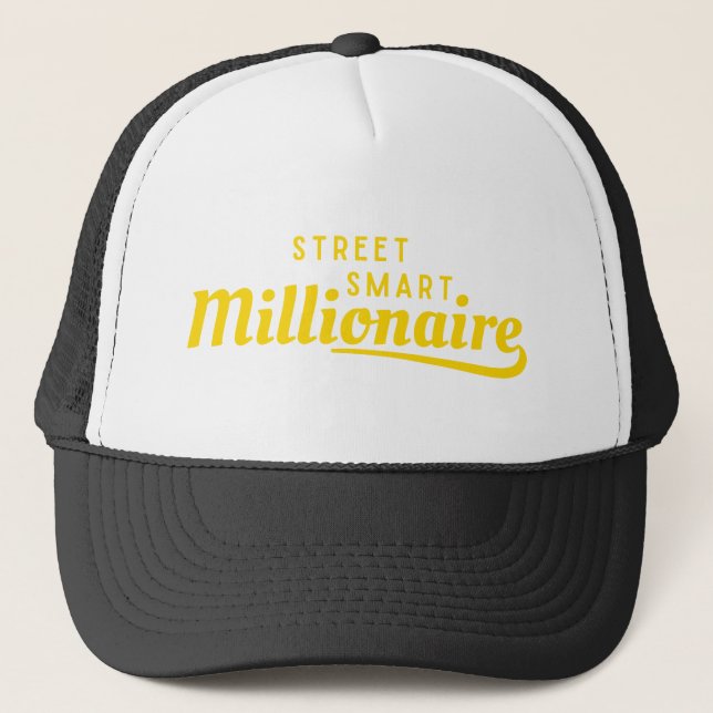 Boné Street Smart Millionaire™ Crown the Hustle Edition (Frente)