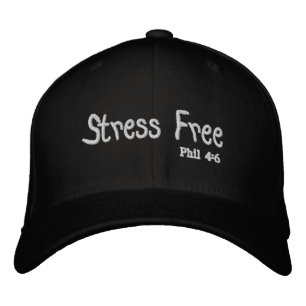Boné Stress Free Phil 4:6 Personalize-o