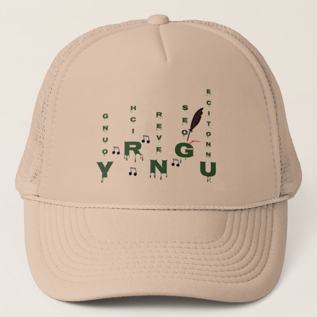 Boné Suba acima do chapéu de caminhoneiro (Frente)