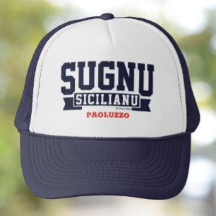 Boné Sugnu Sicilianu - Chapéu Personalizado Do Caminhon