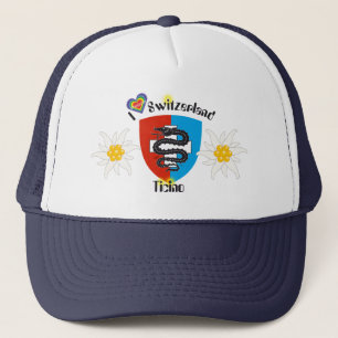 Boné Suíça Suisse Svizzera Svizra Switzerland gorro