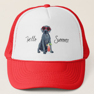 Boné Summer Great Dane Trucker Hat
