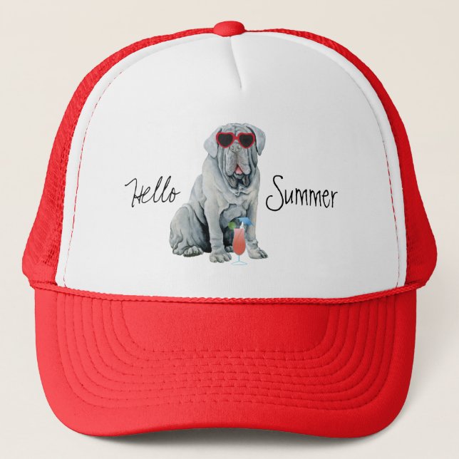 Boné Summer Mastino Trucker Hat (Frente)