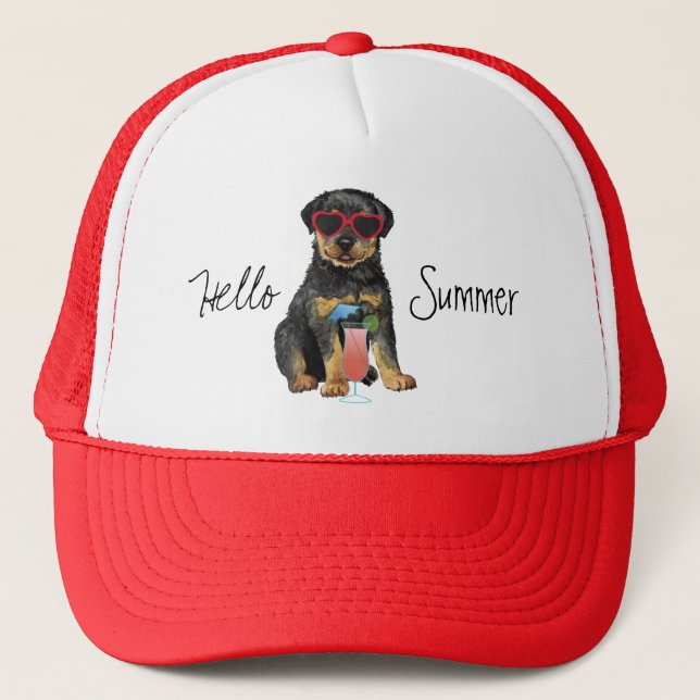 Boné Summer Rottweiler (Frente)