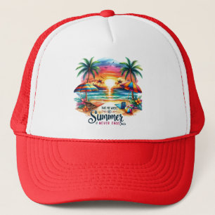 Boné Summer Vibes Brushsalvaguardar Beach Sunset-34626