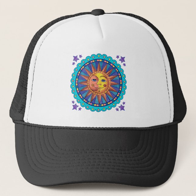 Boné Sun Moon Face Hat (Frente)