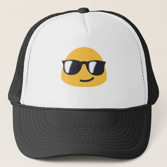 Boné Sunglasses Emoji (Frente)