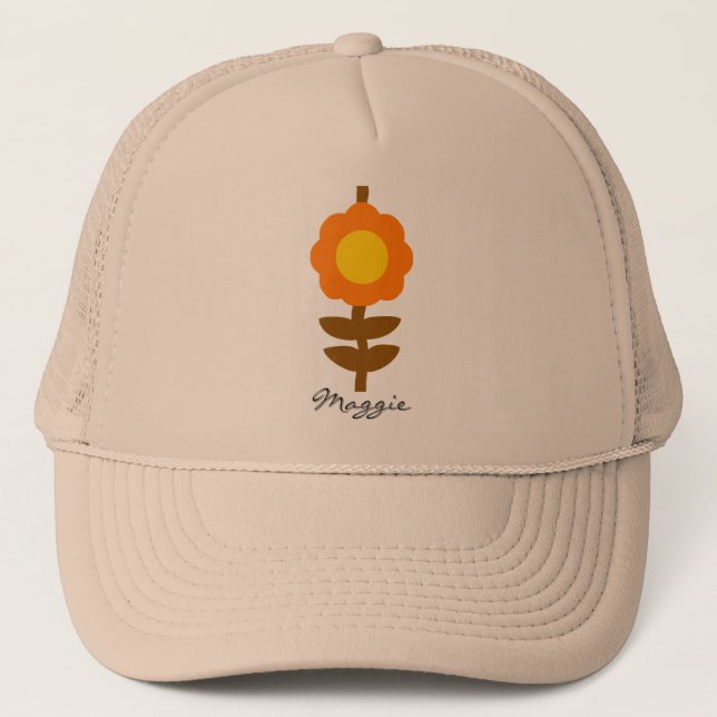 Boné Sunny Bloom Trucker Hat (Frente)