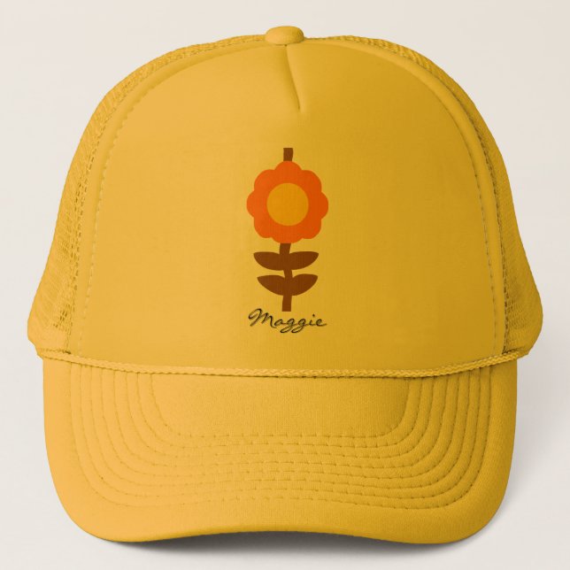 Boné Sunny Bloom Trucker Hat (Frente)