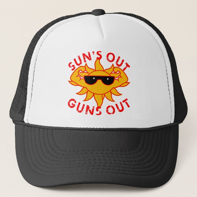 Boné Suns Out Guns Out 02 #USAPatriotGraphics © (Frente)